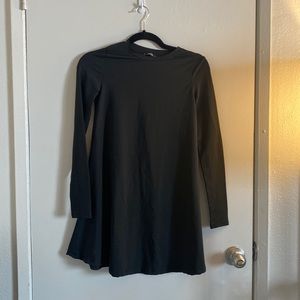 Black long sleeve stretchy shein dress. Never worn. Size xs